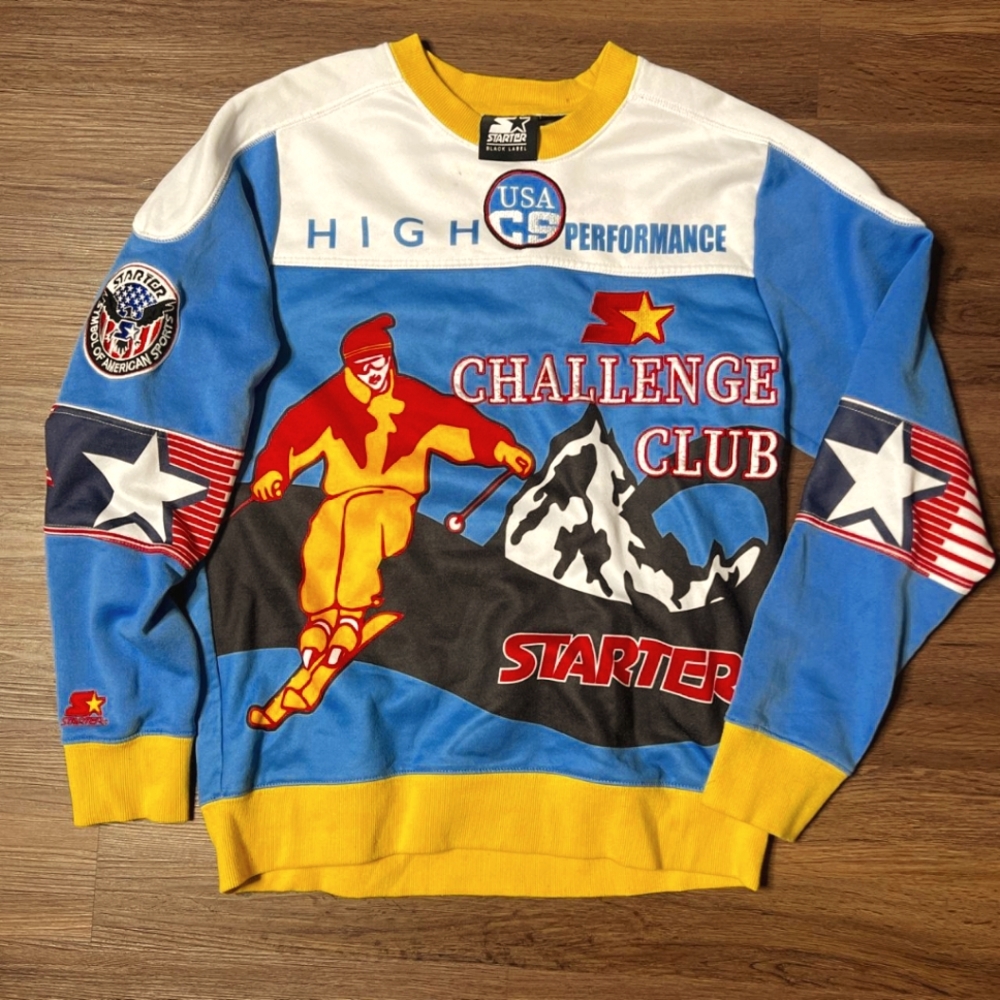STARTER BLACK LABEL RARE 1990's SWEATSHIRT